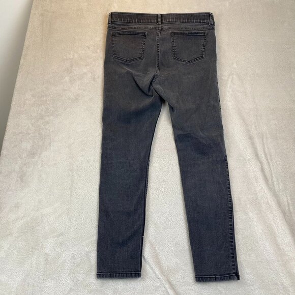 Rafaella Women's Jeans Size 12 Slimming Fit Gray Cotton Blend - Picture 11 of 11